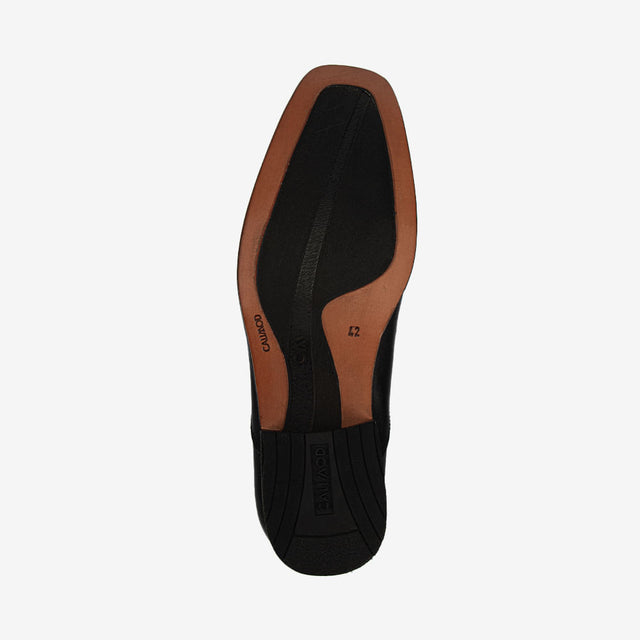 Zapato De Vestir Negro 126016