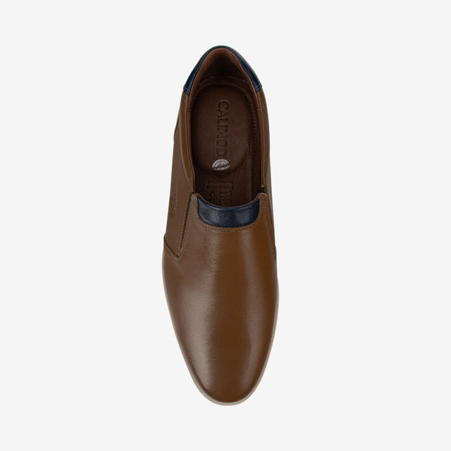Mocasin Casual Tan 1CST007