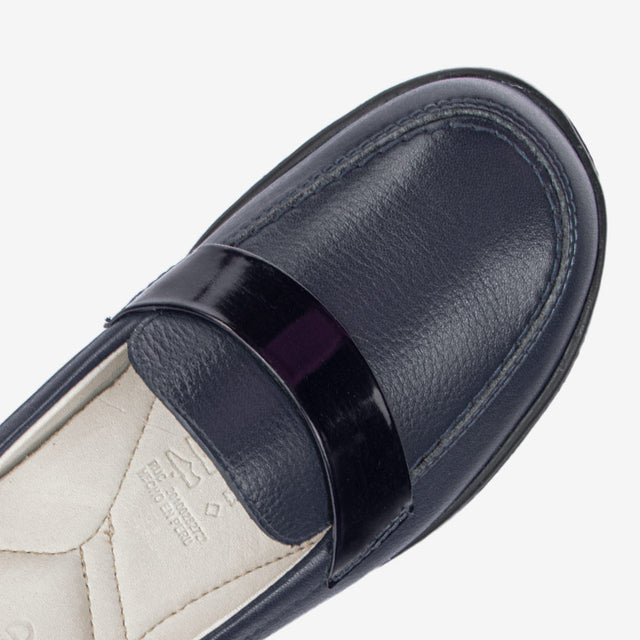 Mocasín Casual Azul 1CZG001