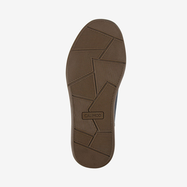 Zapatilla De Cuero Azul 1UIR001