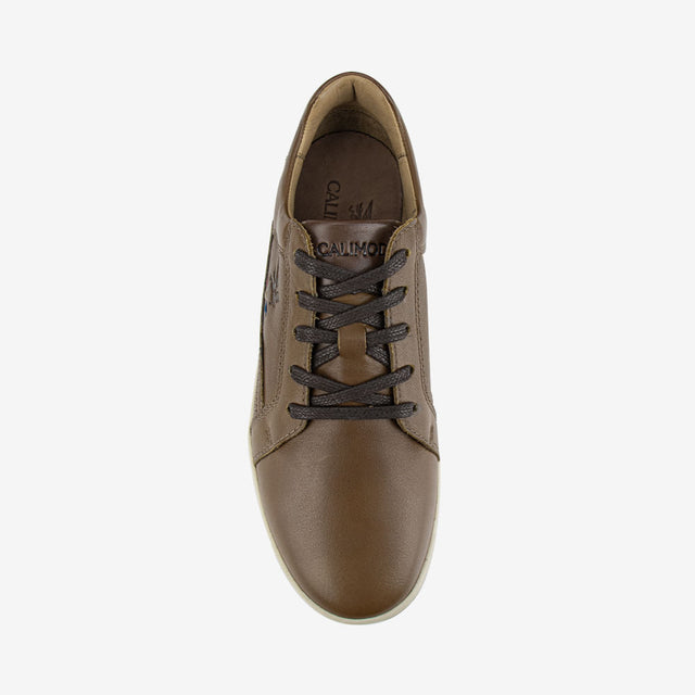 Zapatilla De Cuero Tan 1UIR001