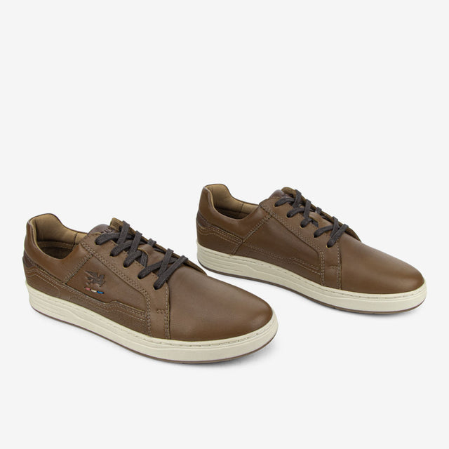 Zapatilla De Cuero Tan 1UIR001