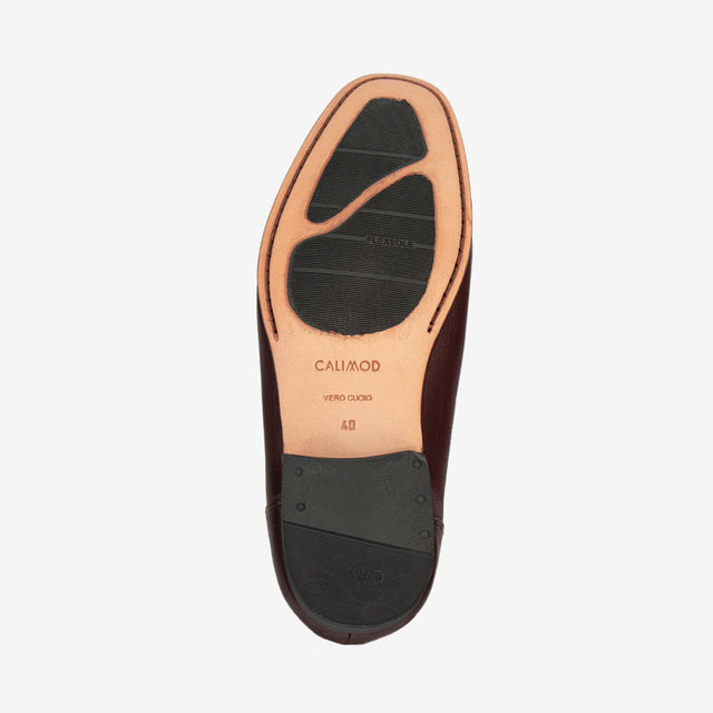 Mocasín De Vestir Canela 1VAV002