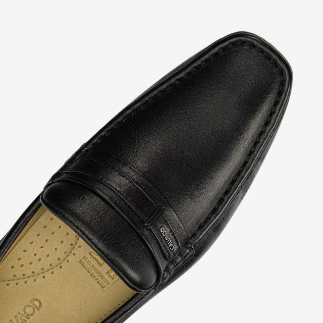 Mocasín De Vestir Negro 1VDI002