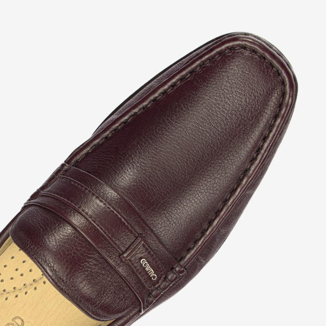 Mocasín De Vestir Canela 1VDI002