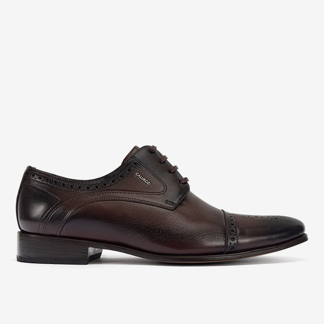 Zapato De Vestir Café 1VEV002