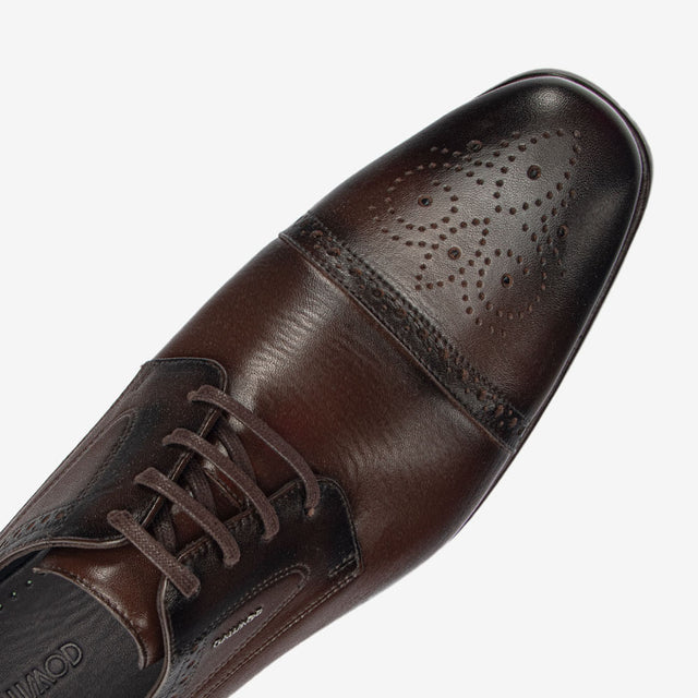 Zapato De Vestir Café 1VEV002