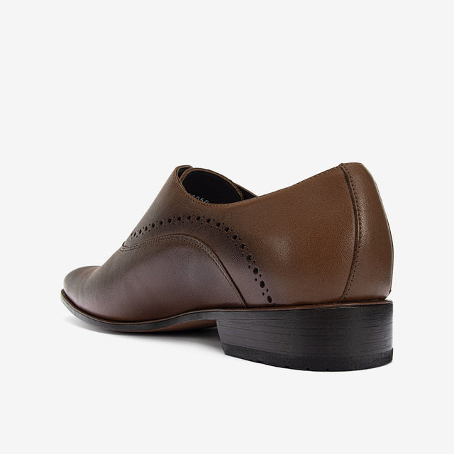 Zapato De Vestir Elegante Taupe 1VEV003