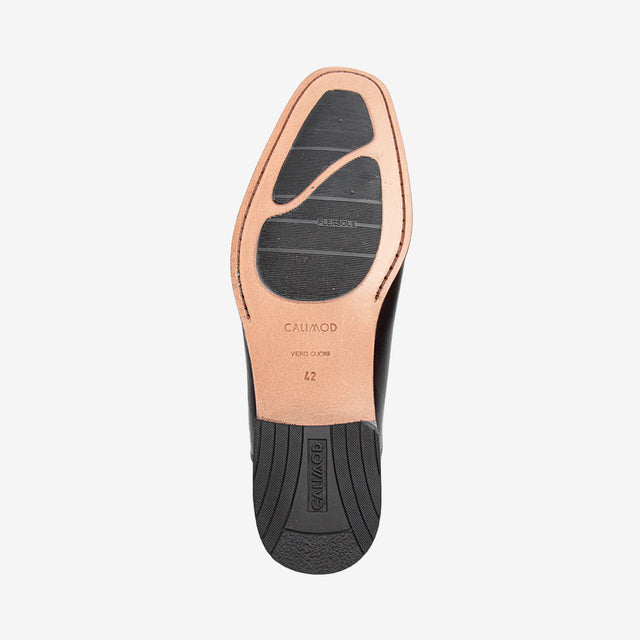 Zapato De Vestir Elegante Café # 1 1VEV003