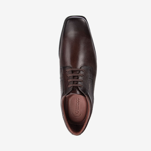 Zapato De Vestir Dark Brown 1VGA001