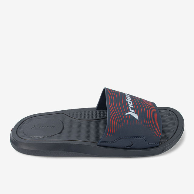 Sandalias Hombre Negro/Rojo 2RDO65