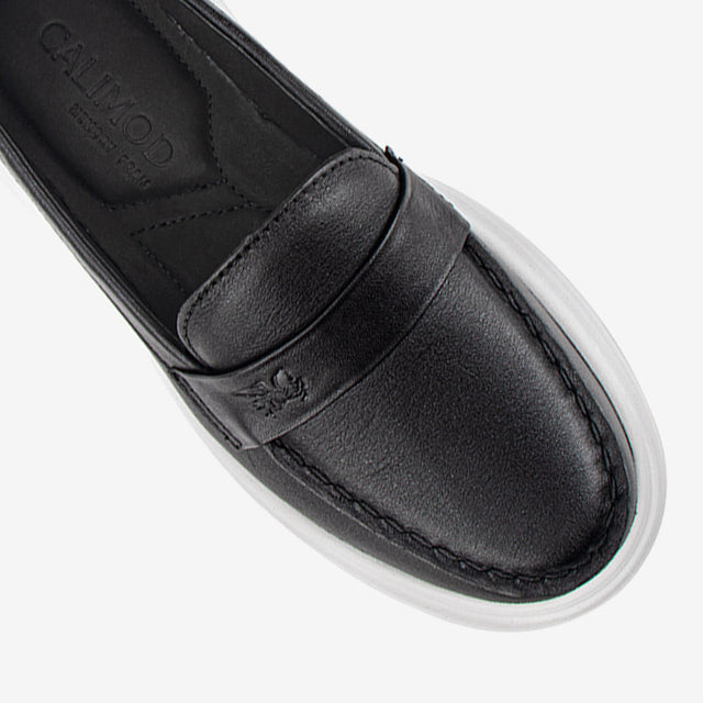 Mocasín Casual Negro 1CB3001