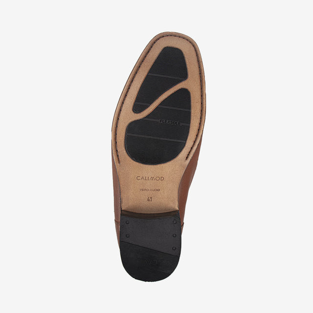 Mocasín De Vestir Cogñac 1VAV002
