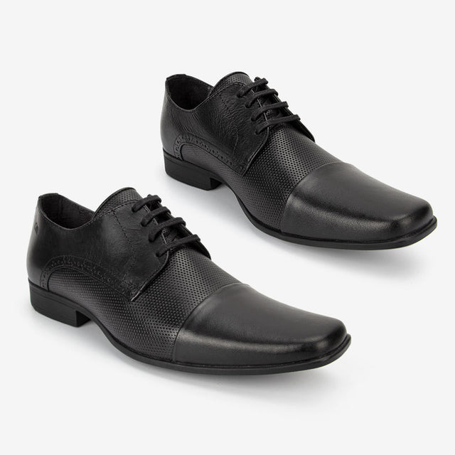 Zapatos Hombre Negro 1VEM009