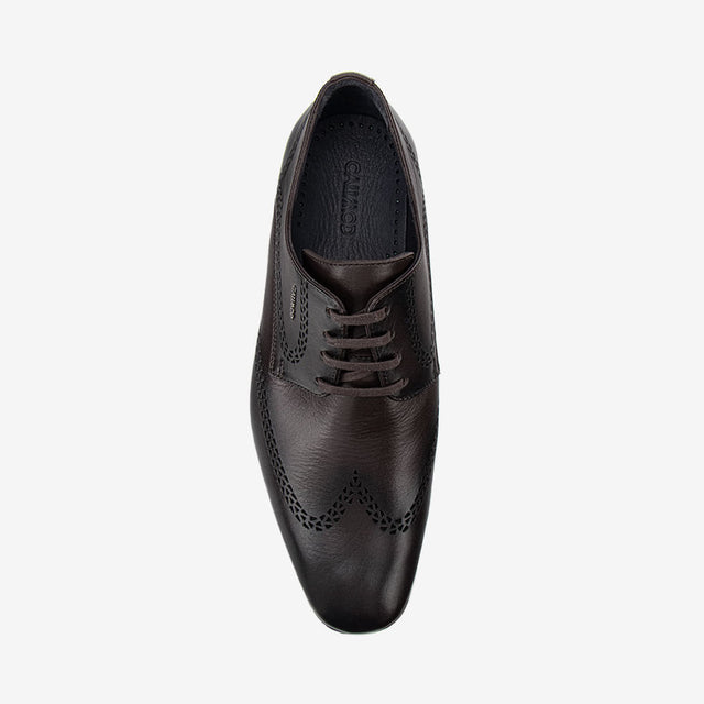 Zapato De Vestir Café 1VEV001