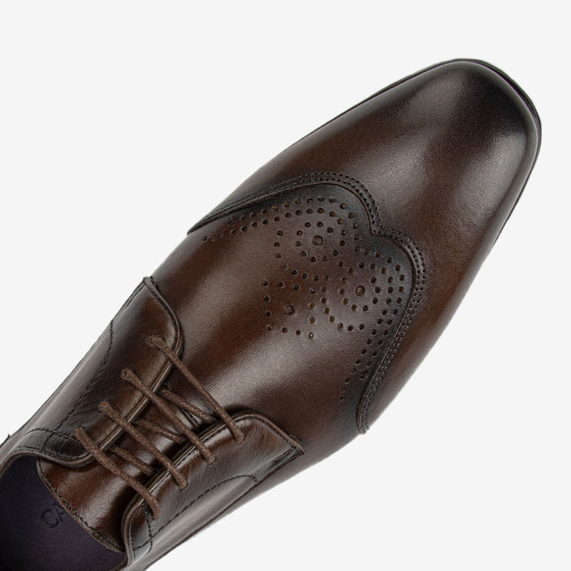 Zapatos Hombre Caoba #2 1VK9001