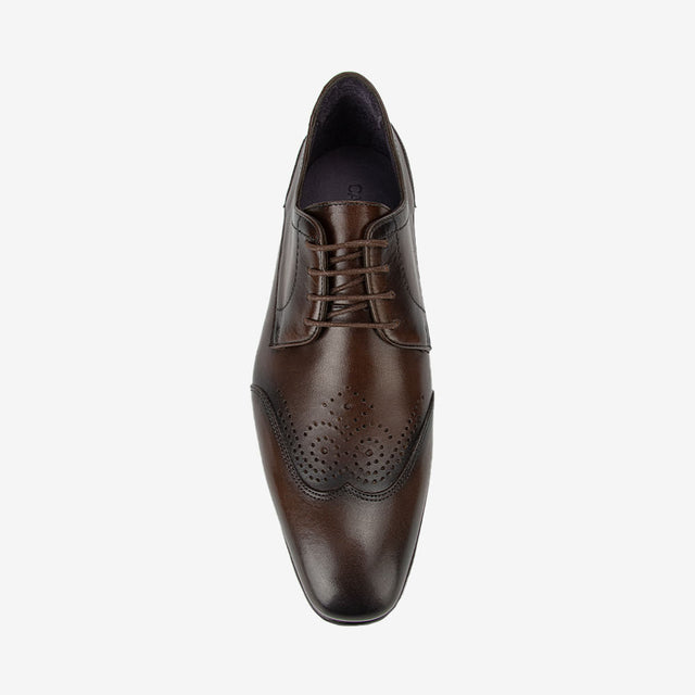Zapatos Hombre Caoba #2 1VK9001