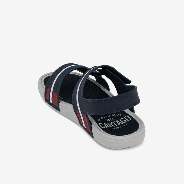 Sandalia Flats Gris/Azul 2GCE06