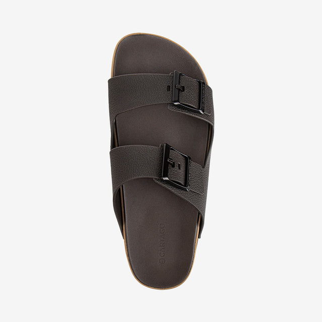 Sandalia Slider Marron/Camel 2GCF01