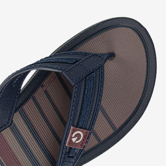 Sandalia Flip Flop Marron/Azul 2GCF03