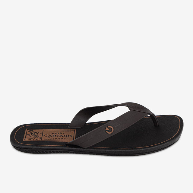 Sandalia Flip Flop Marron/Naranja 2GCH40