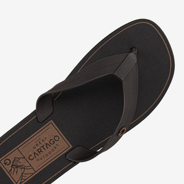 Sandalia Flip Flop Marron/Naranja 2GCH40