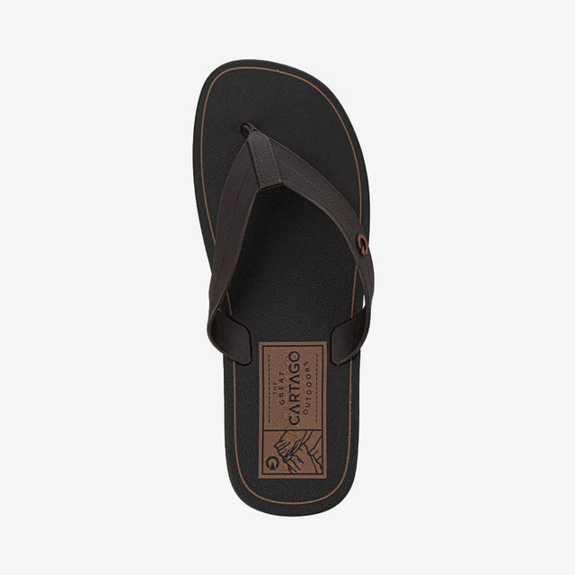 Sandalia Flip Flop Marron/Naranja 2GCH40