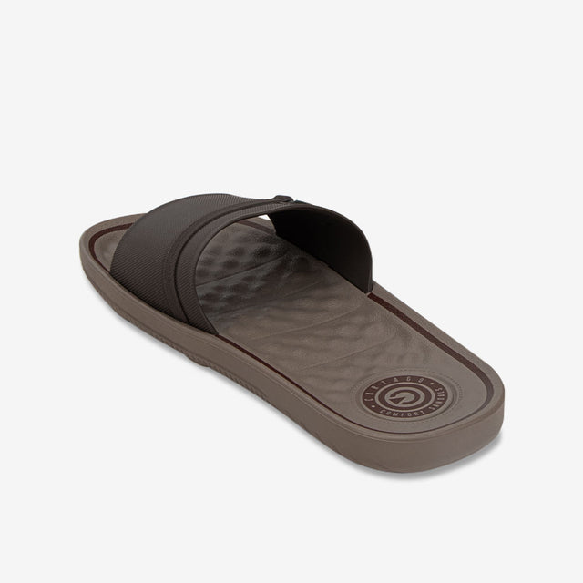 Sandalia Slider Beige/Marron 2GCI93