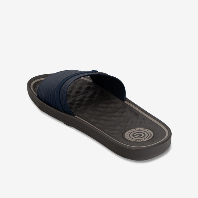 Sandalia Slider Marron/Azul 2GCI93