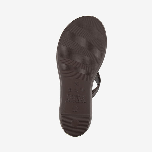 Sandalia Flip Flop Marron 2GDD78