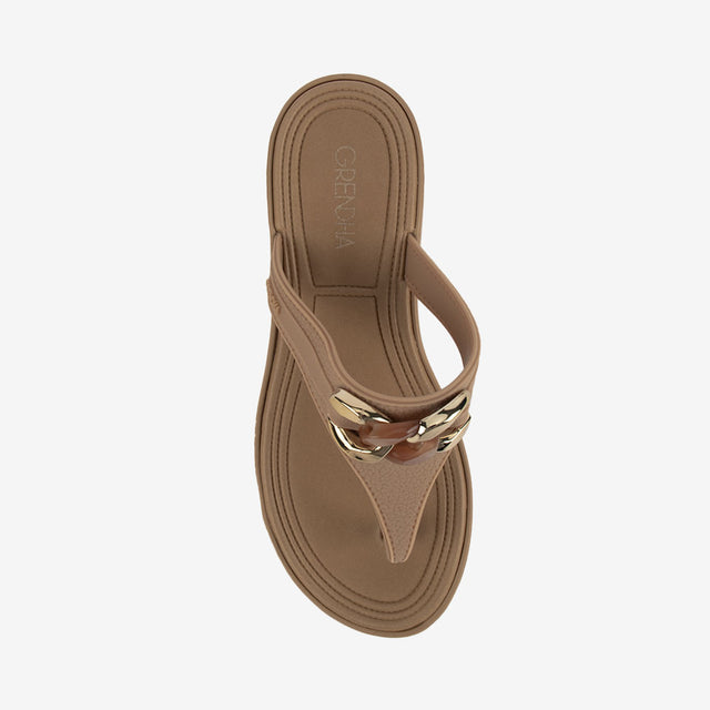 Sandalia Flip Flop Beige 2GDD78