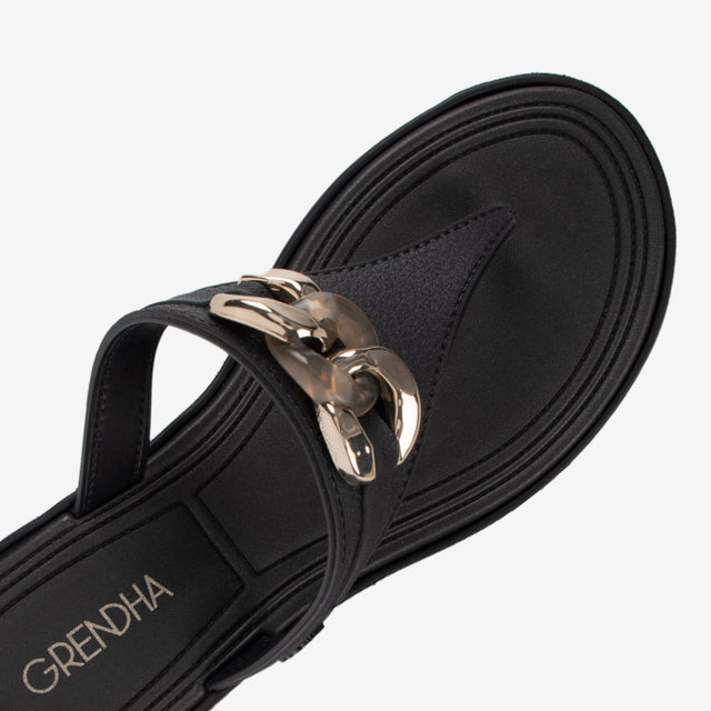 Sandalia Flip Flop Negro 2GDD78