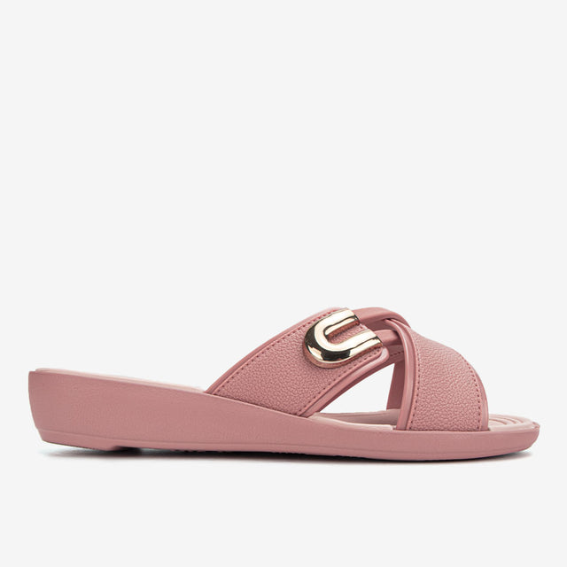 Sandalia Slider Nude 2GDE77