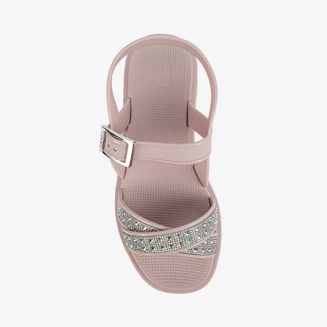 Sandalia Flat Mujer Rosa 2GZC58