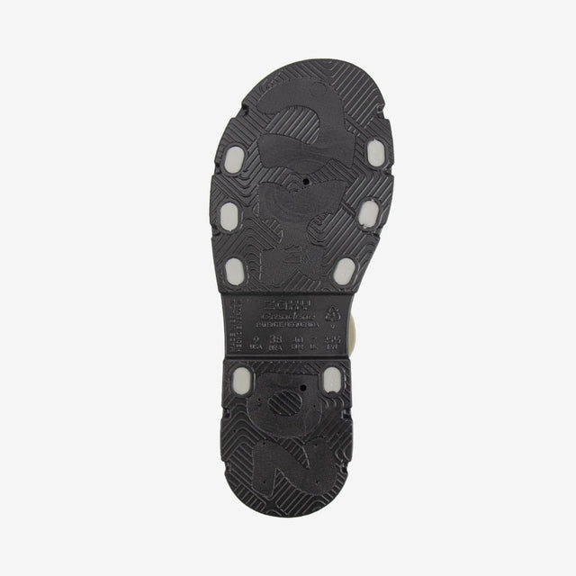 Sandalia Casual Negro/Hueso 2GZD30