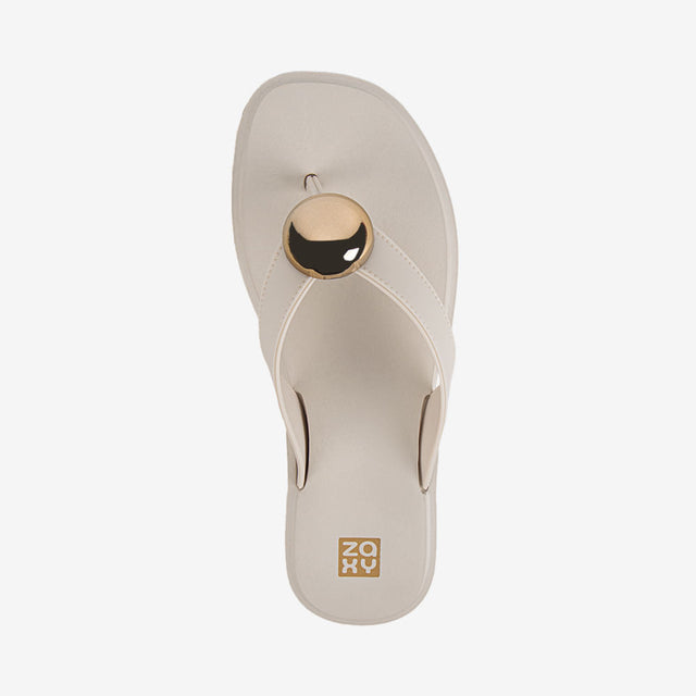 Sandalia Flip Flop Hueso 2GZE17