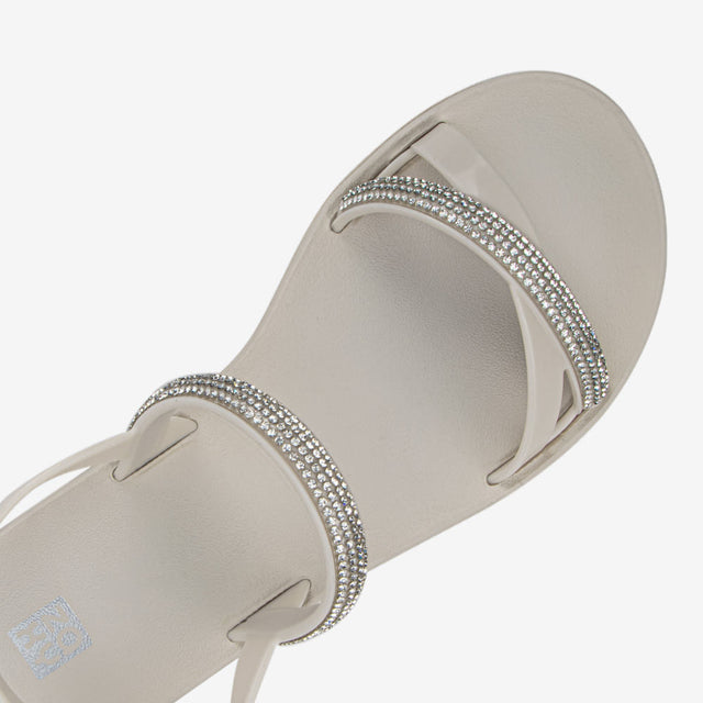 Sandalia Flats Crema 2GZE18