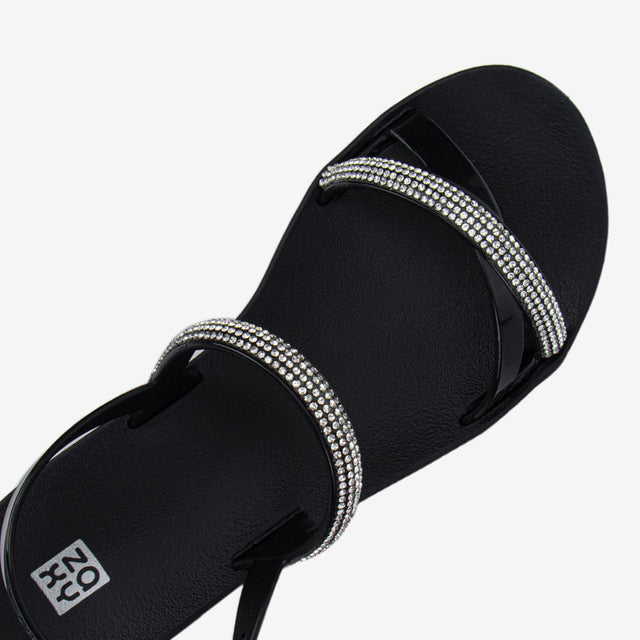 Sandalia Flats Negro 2GZE18