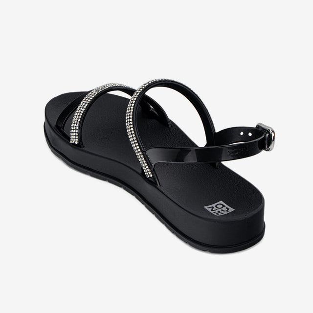 Sandalia Flats Negro 2GZE18