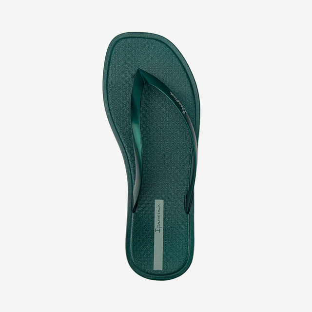 Sandalia Flip Flop Verde Metalizado 2IPE02