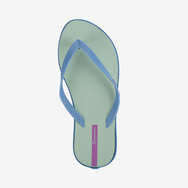 Sandalia Flip Flop De Mujer Verde Agua 2IPF14