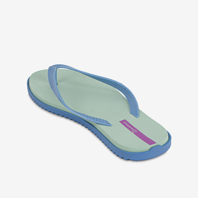 Sandalia Flip Flop De Mujer Verde Agua 2IPF14
