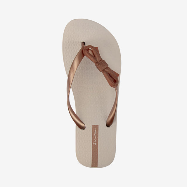 Sandalia Flip Flop De Mujer Beige/Bronce 2IPH32