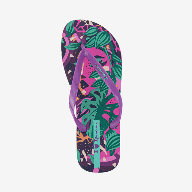 Sandalia Casual Verde/Lila 2IPJ14