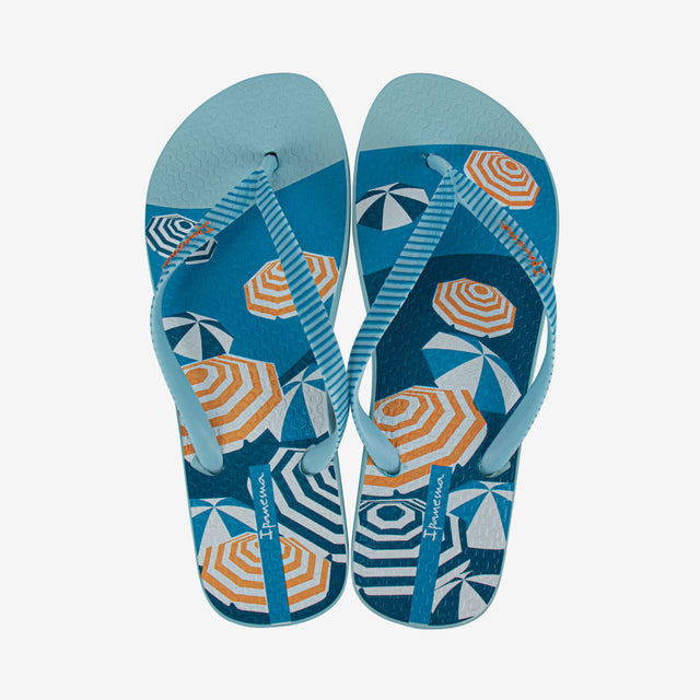 Sandalia Flip Flop De Mujer Celeste 2IPK36
