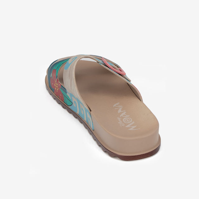 Sandalia Slider Moana Beige 2MOA30