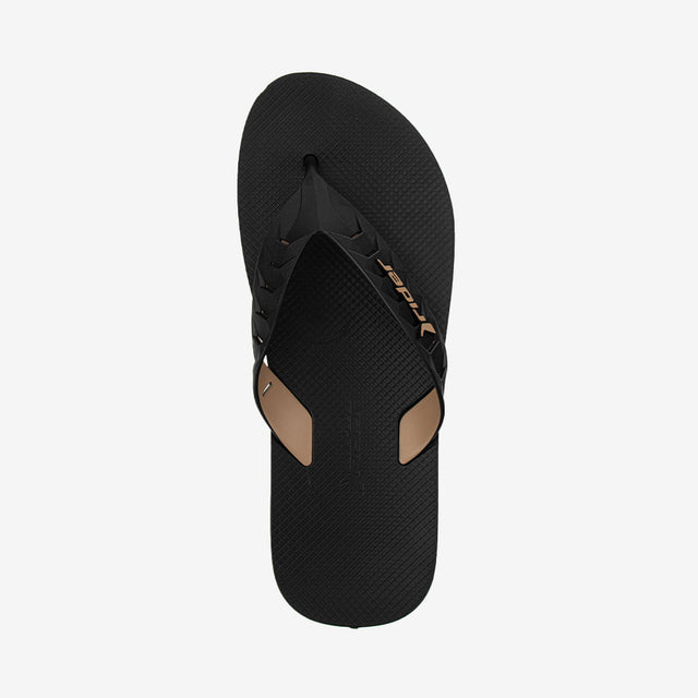 Sandalia Flip Flop Negro/Beige 2RDC30