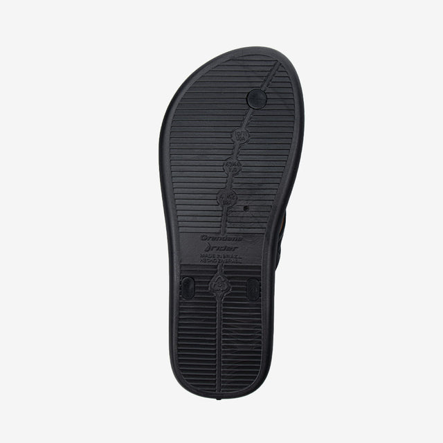 Sandalia Flip Flop Negro/Beige 2RDC30