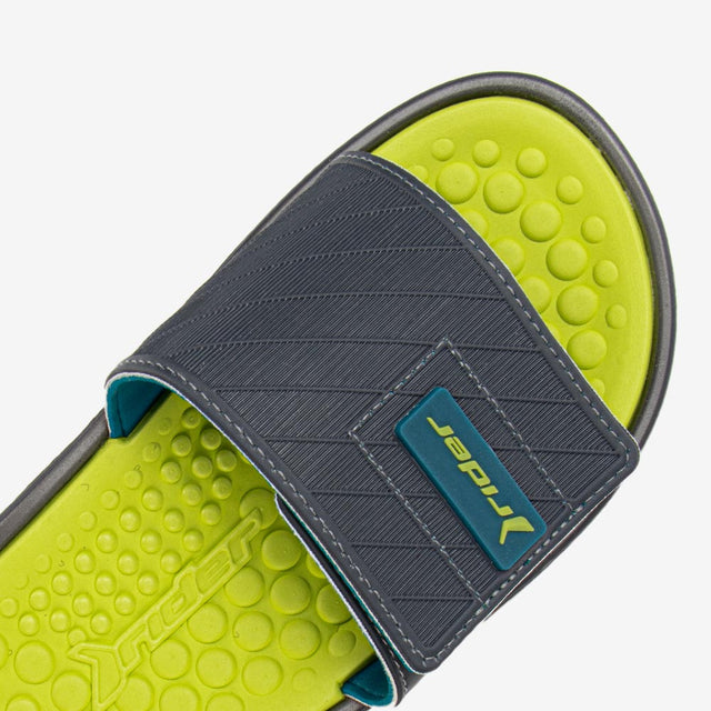 Sandalia Slider Hombre Gris/Verde 2RDE26