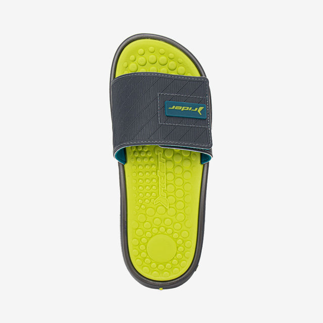 Sandalia Slider Hombre Gris/Verde 2RDE26